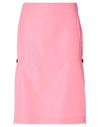 Fendi - Rokken ,Roze ,Midi-Rok Met Ritssluiting - Lyst