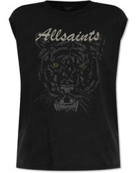 AllSaints - Hunter brooke t-shirt - Lyst