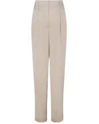 Genny - Trousers > straight trousers - Lyst