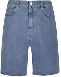 Loulou de Saison - Denim Shorts - Lyst