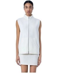 Rier - Mouwloos Vest Met Rits - Lyst