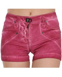 Plein Sud - Denim Shorts - Lyst