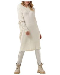 10Days - Soft Knit V-Ausschnitt Kleid - Lyst