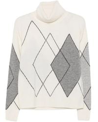 Seventy - Truien & Vesten ,Wit ,Wol Turtleneck - Lyst