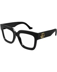Gucci - Mode Bril Zwarte Frame - Lyst