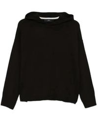 arch4 - Hoodies & Sweatvesten ,Zwart ,Kasjmier Oli & Eloise Cashmere Hoodie - Lyst