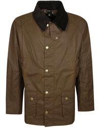 Barbour - Jassen ,Bruin ,Katoen Wax Katoen Ashby Jas - Lyst