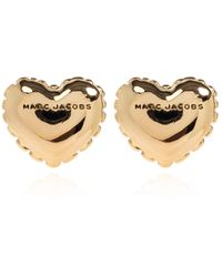 Marc Jacobs - Messing Ohrringe - Lyst