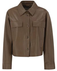 Weekend by Maxmara - Leather Jackets - Lyst