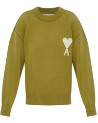 Ami Paris - Round-Neck Knitwear - Lyst