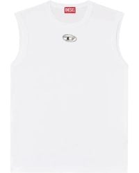 DIESEL - Sleeveless Tops - Lyst