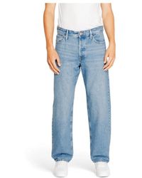 Jack & Jones - Blaue einfache zip jeans - Lyst