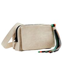 Desigual - Zip Fastening Shoulder Bag With Zip Pockets - Lyst