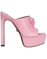 Versace - Heeled Mules - Lyst