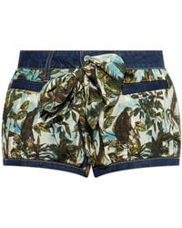 DSquared² - Geprinte Shorts - Lyst