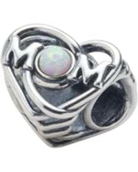 PANDORA - Offenes Mom & Herz Charm - Lyst