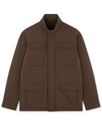 Paul & Shark - Luxe Typhoon Platinum Field Jacket - Lyst