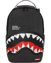 Sprayground - Stadt-Reiserucksack Mit Haifisch-Design - Lyst