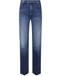 Mother - Wide Jeans - Lyst