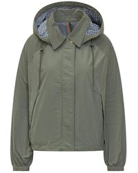Barbour - Jassen ,Groen ,Katoen Hooded Jacket - Lyst