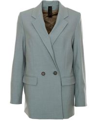 DRYKORN - Linnenmix Oversized Blazer - Lyst