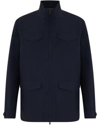 Herno - Jassen ,Blauw ,Coats - Lyst