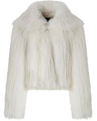 Pinko - Faux Fur & Shearling Jackets - Lyst