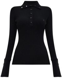 Courreges - V-Neck Knitwear - Lyst
