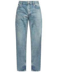 Saint Laurent - Straight Jeans - Lyst