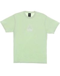 Huf - Tops ,Groen ,Katoen Groene Crew Neck T-Shirt - Lyst