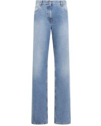 Calvin Klein - Jeans ,Blauw ,Katoen 02 Lage Straight Jeans - Lyst