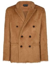 Tom Ford - Double-breasted Brushed Cashmere - Lyst