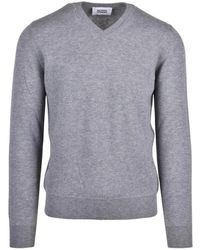 Alpha Studio - V-Neck Knitwear - Lyst