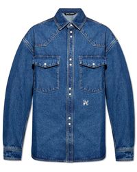 Palm Angels - Denim Shirts - Lyst