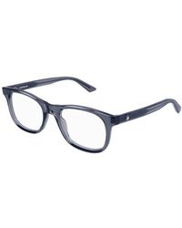 Montblanc - Square Optical Frame - Lyst