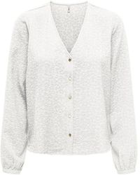 ONLY - Knoop Top Wolkendanser Freewear - Lyst
