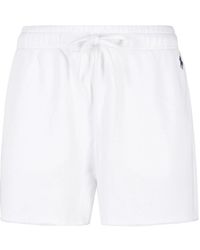 Polo Ralph Lauren - Weiße Shorts Mit Elastischem Bund Und Seitentaschen - Lyst