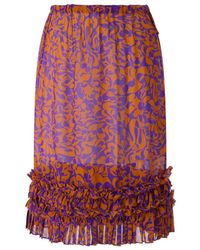 Dries Van Noten - Midi Skirts - Lyst