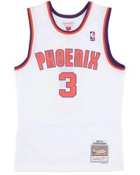 Mitchell & Ness - Fitness ,Wit ,Mouwloze Trainingstops Nba Jersey Style - Lyst