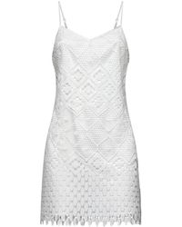 Silvian Heach - Minikleid Ausgeschnittene Spitze - Lyst