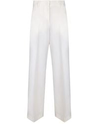 MSGM - Wide Trousers - Lyst
