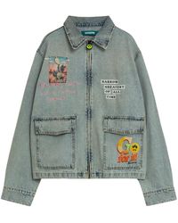 Barrow - Jassen ,Blauw ,Denim Denim Jacket - Lyst