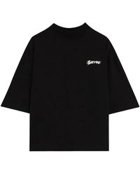 Barrow - Tops ,Zwart ,T-Shirt Met Korte Mouwen - Lyst