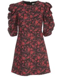 See By Chloé Mini S / S Jurk W / Ruffle Op De Mouwen - Rood