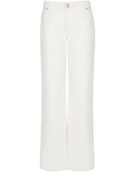 Balmain - Wide Jeans - Lyst