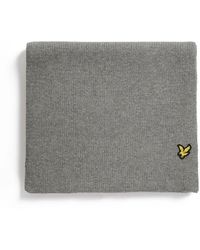 Lyle & Scott - Schlichter Schal - Lyst