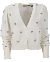 Twinset - Angora Blend Cardigan - Lyst