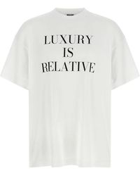 Moschino - T-Shirt Met Print - Lyst