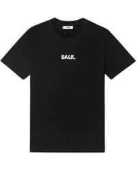 BALR - T-shirt in cotone con logo regular fit - Lyst