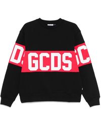 Gcds - Schwarzer Crewneck Pullover - Lyst